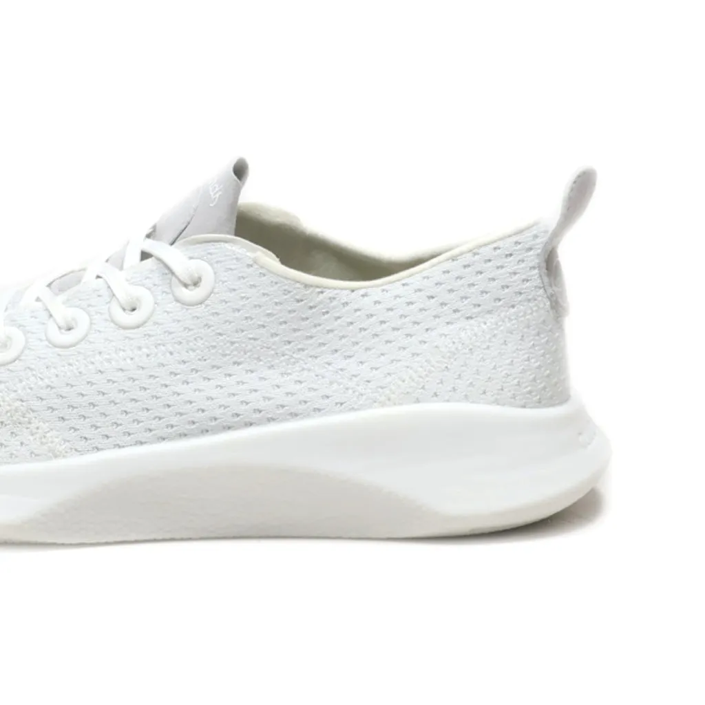 Allbirds Superlight Runner Sport Shoes Fabric White Colour For Women