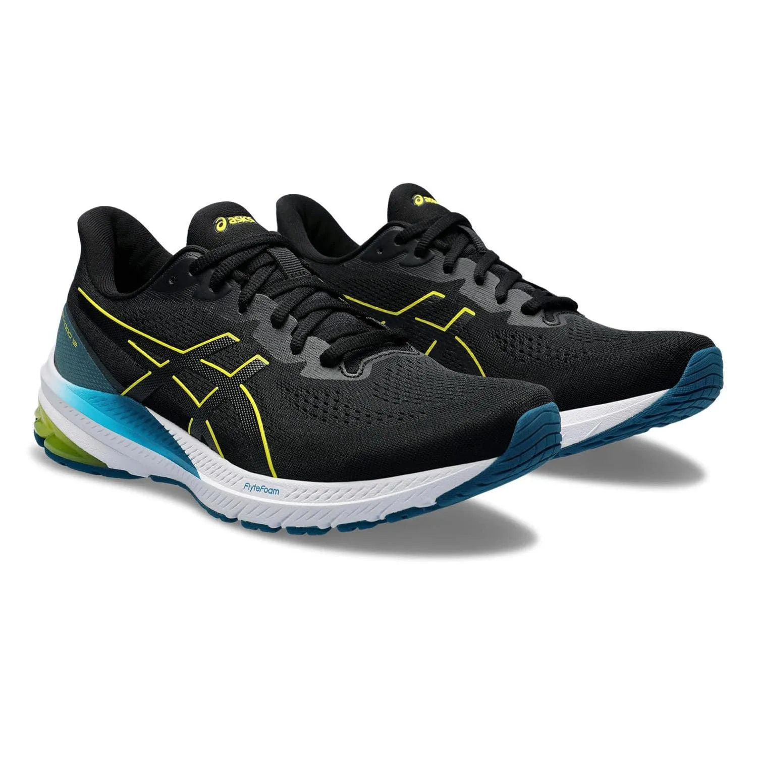 Asics GT-1000 12 Men's - Black/Bright Yellow