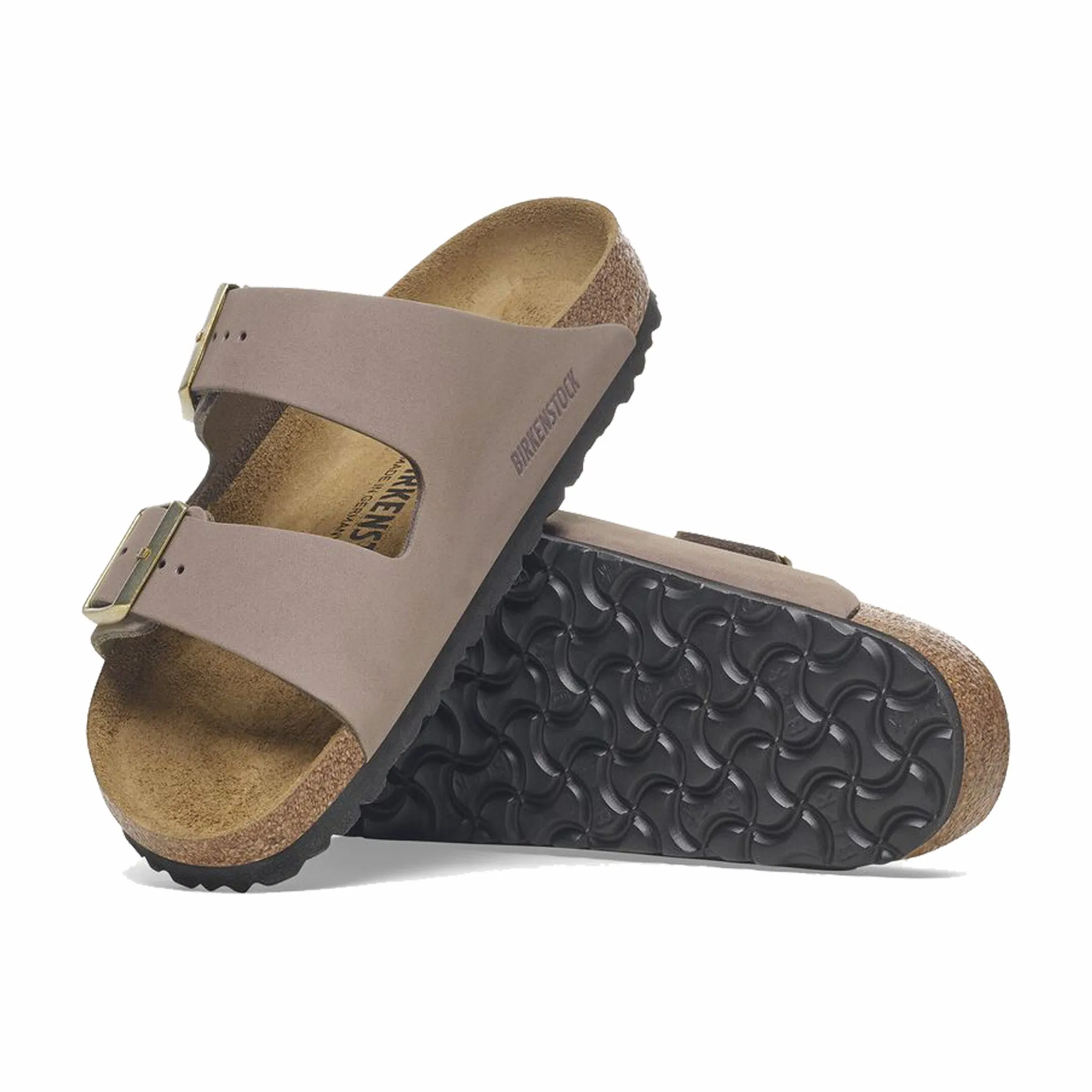 Birkenstock Women's Nubuck Leather Arizona - Narrow (Faded Purple)