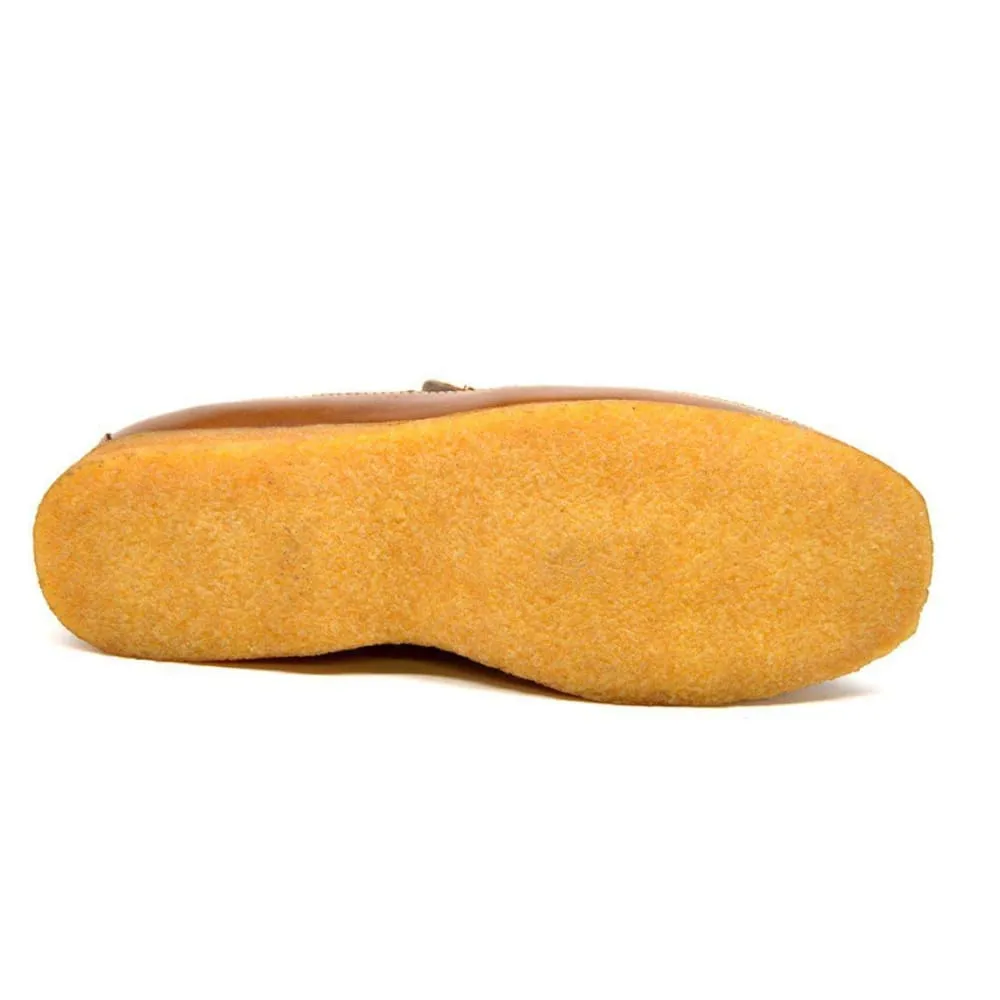 British Walkers Harlem Men's Ostrich Leather Slip Ons