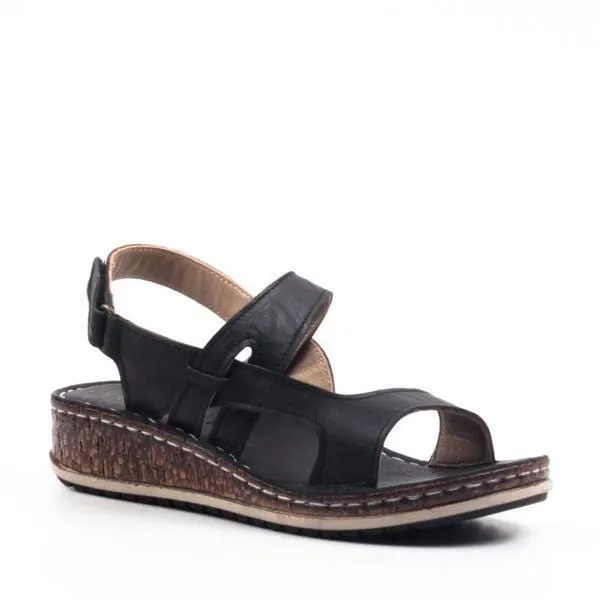 Casual Open Toe Wedge Heel Sandals