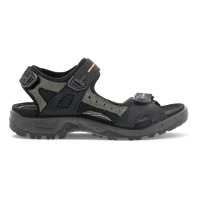 Ecco Men's Offroad Sandals- Black Mole/ Black