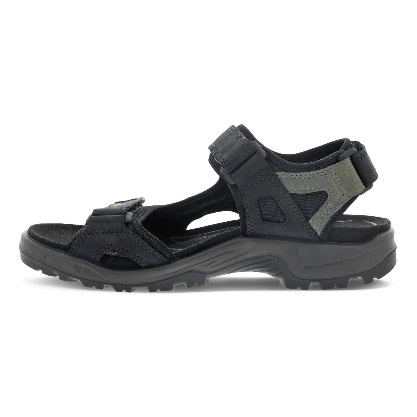 Ecco Men's Offroad Sandals- Black Mole/ Black