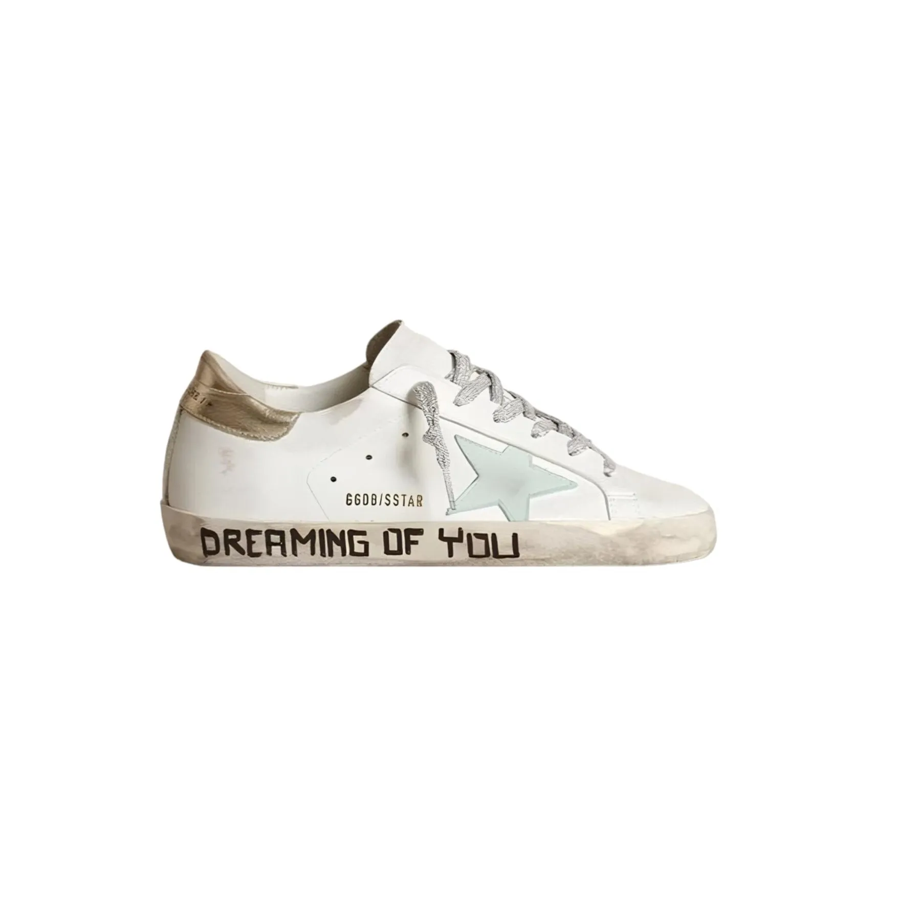 Golden Goose Superstar Metallic Mixed Leather Sneakers