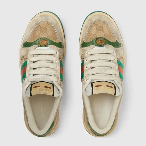 Gucci Women Screener Sneaker Green