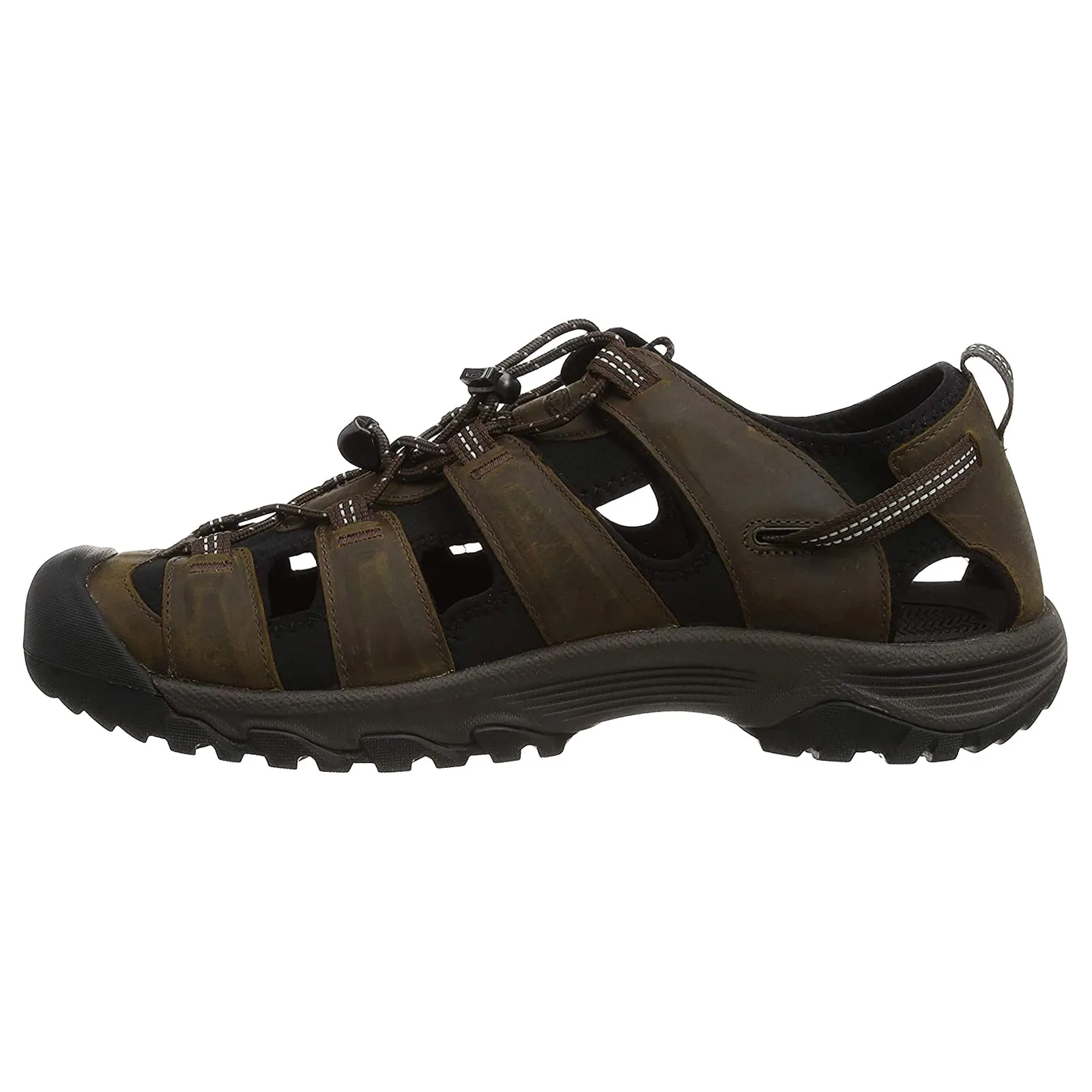 Keen Targhee III Leather Textile Men's Lace Up Sandals - UK 9.5 - US 10.5 Men - EU 44