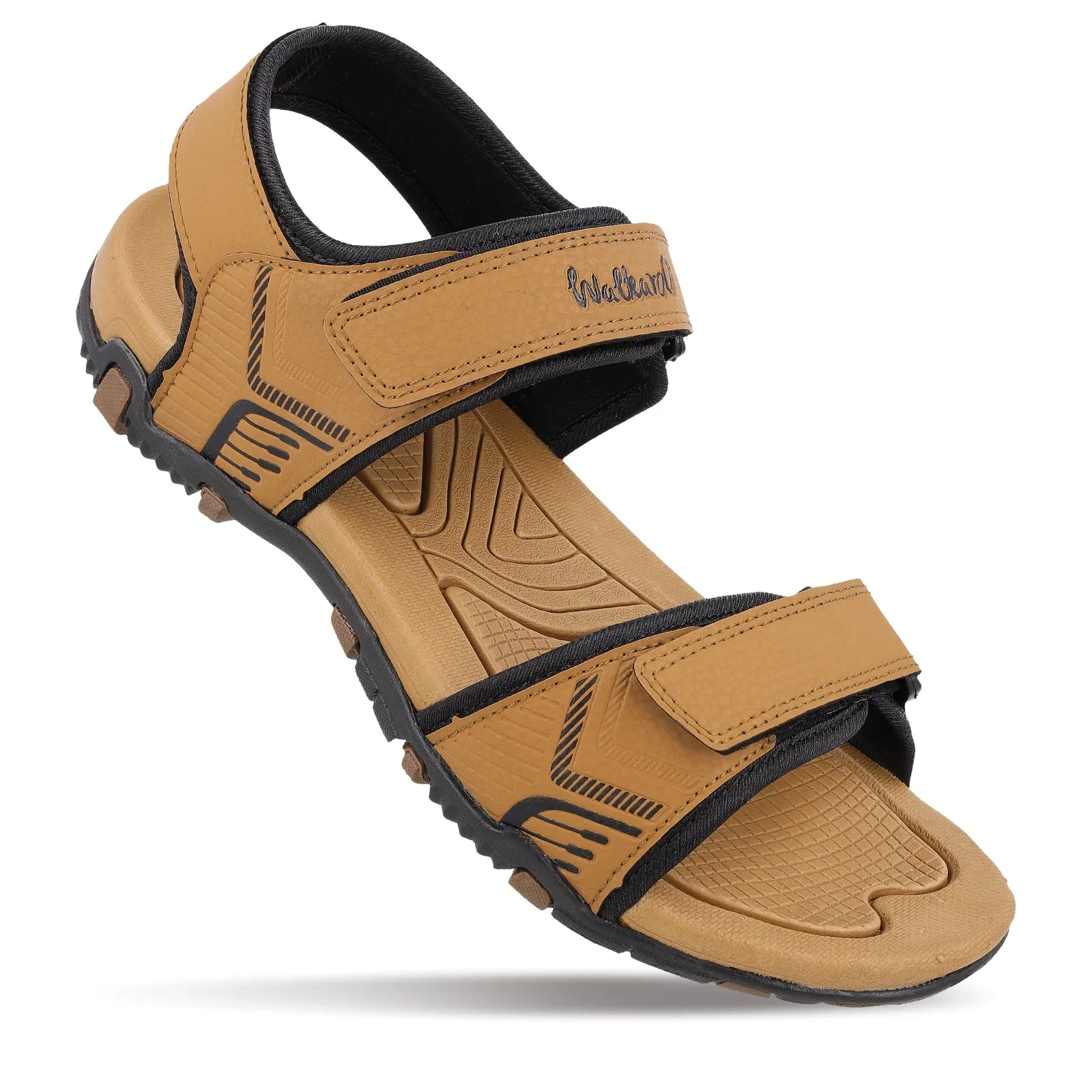 Men's Sports Sandals - WC4467 Tan Black