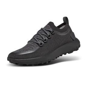 Men's Trail Runners - Natural Black (Black Sole)