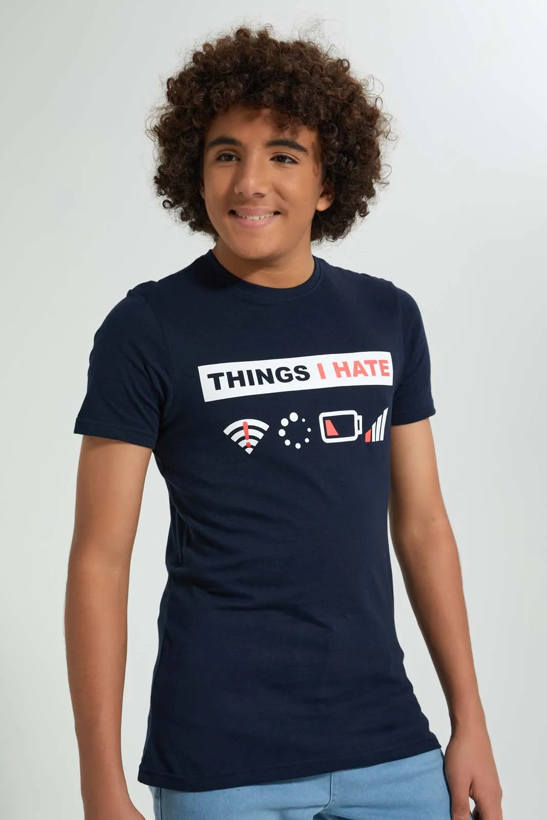 Navy Things I Hate T-Shirt