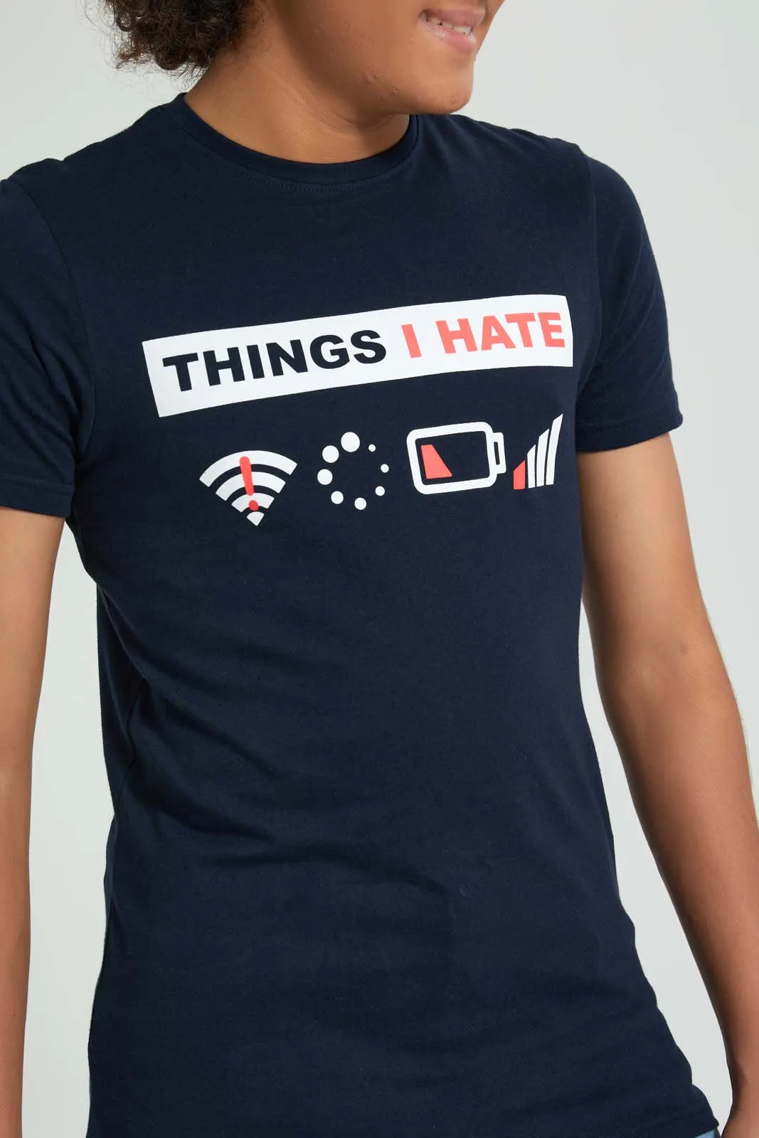 Navy Things I Hate T-Shirt