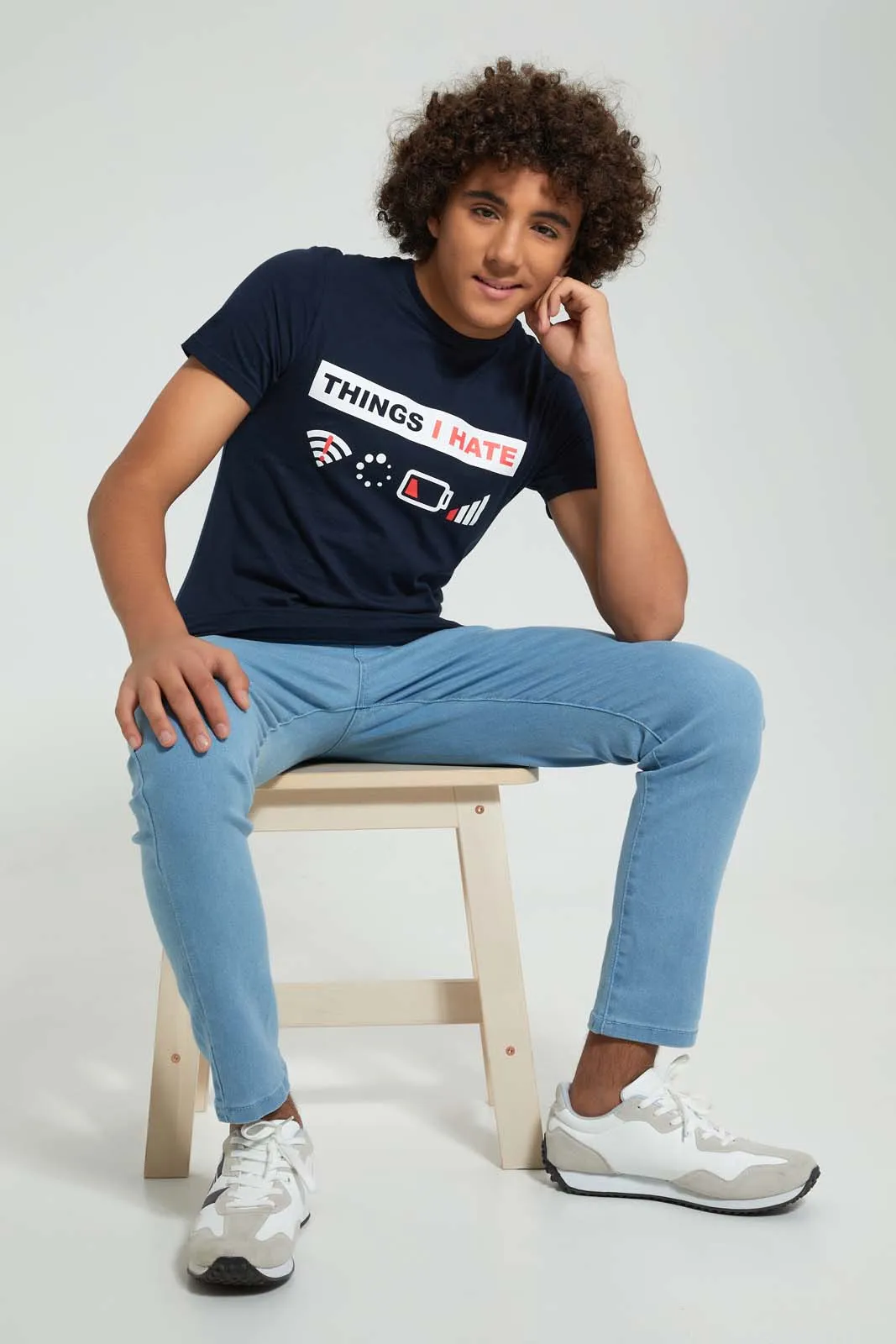 Navy Things I Hate T-Shirt