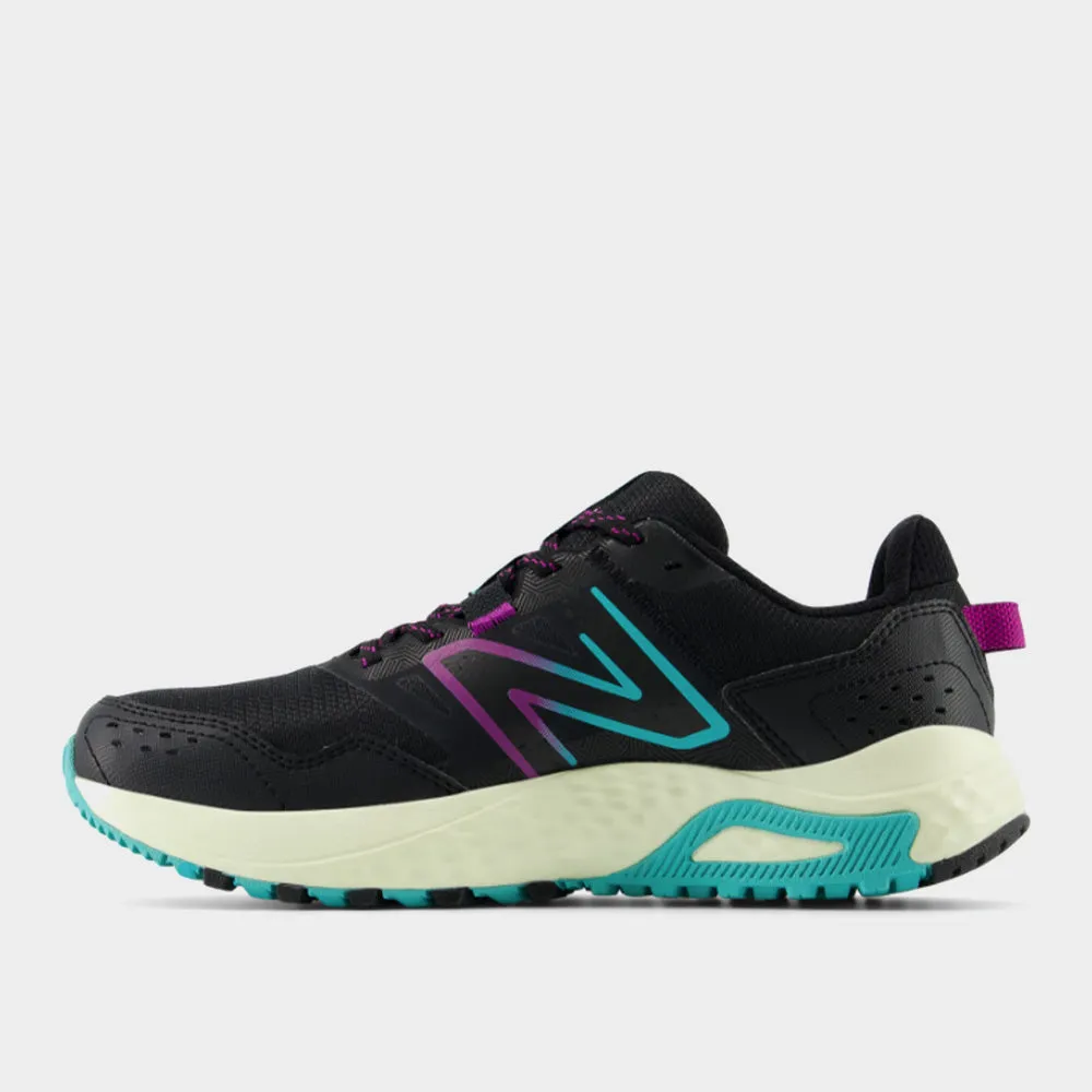 New Balance Womens T410 V8 Trail Running Black/blue _ 182832 _ Black