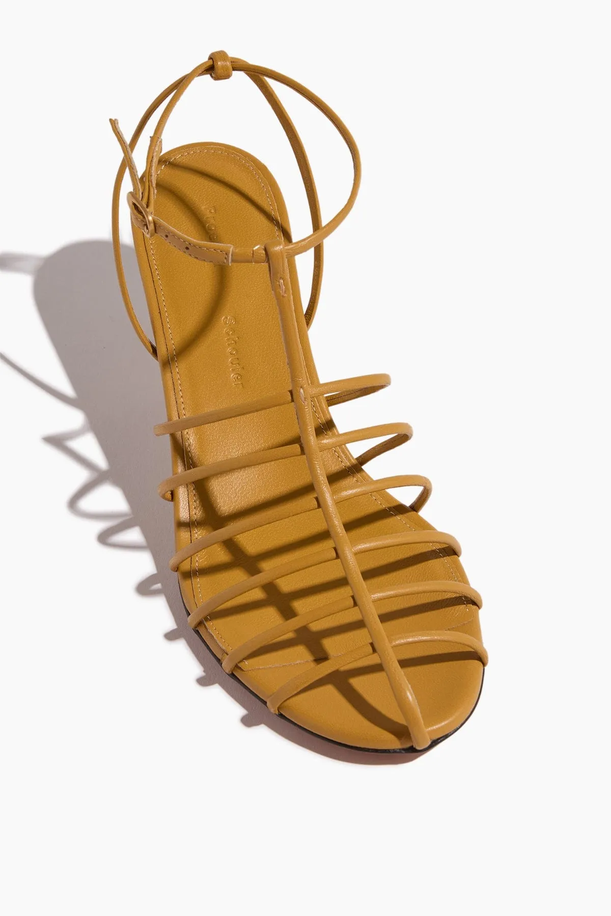Tee Cage Sandals in Ochre
