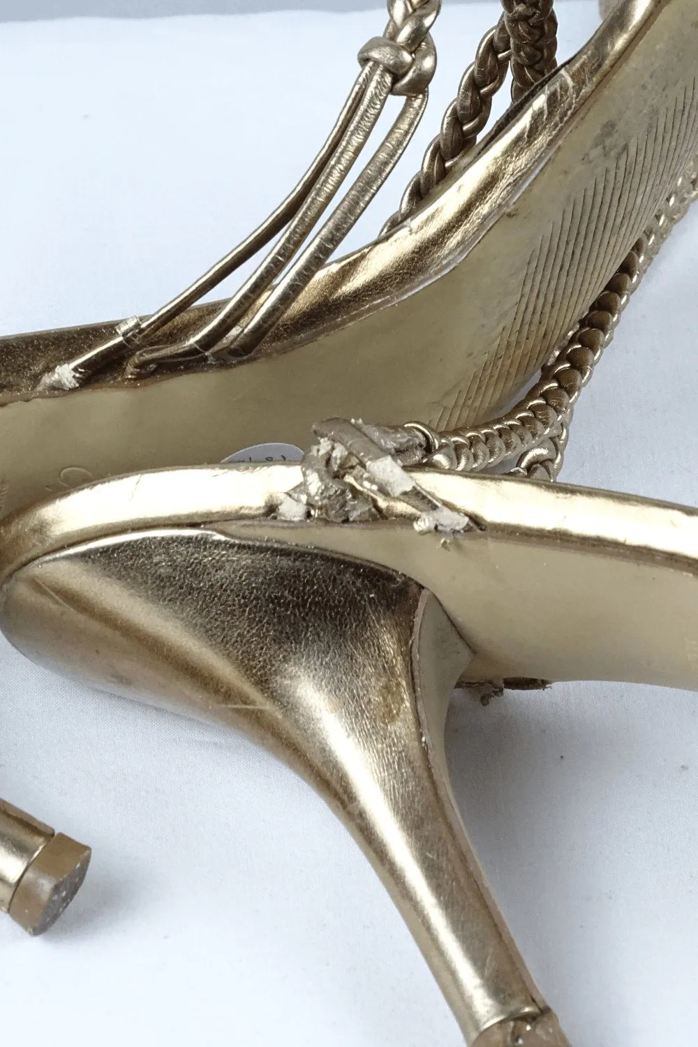 Verali Bronze Heeled Sandals 9