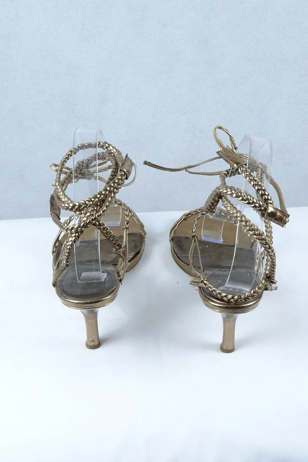 Verali Bronze Heeled Sandals 9
