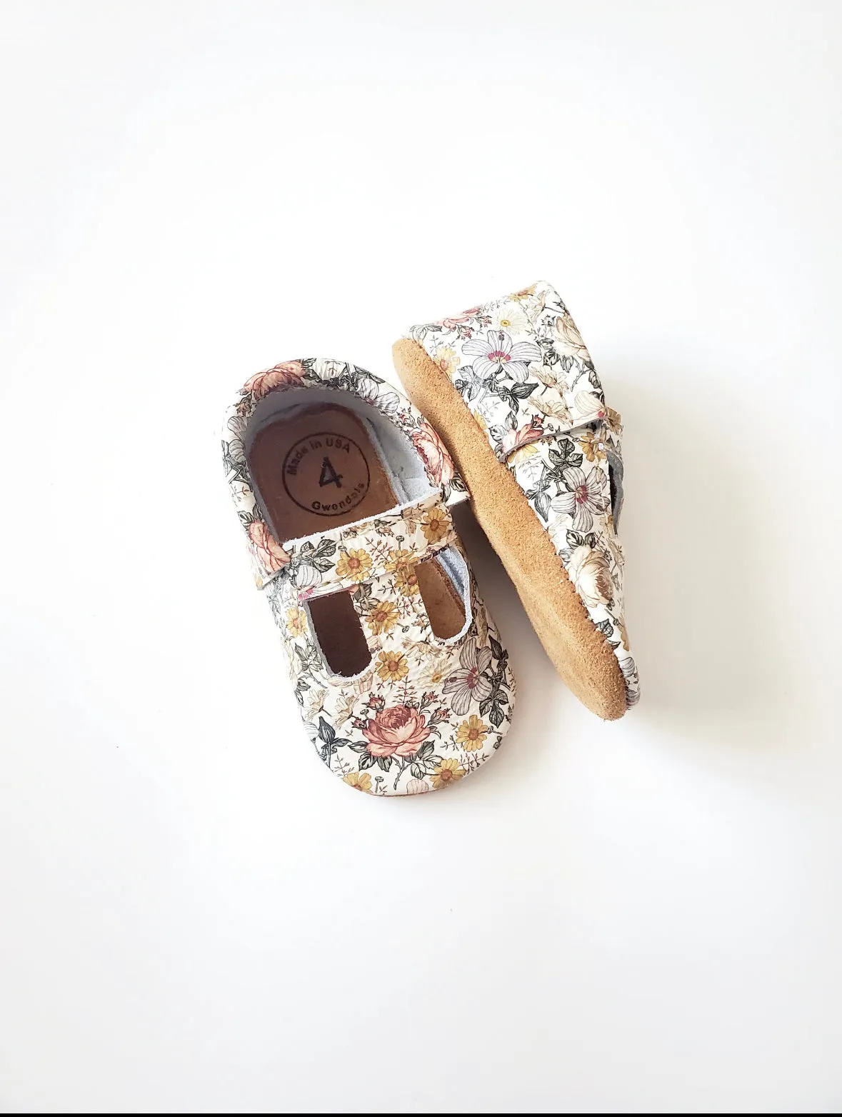 Vintage Floral T-Loafer