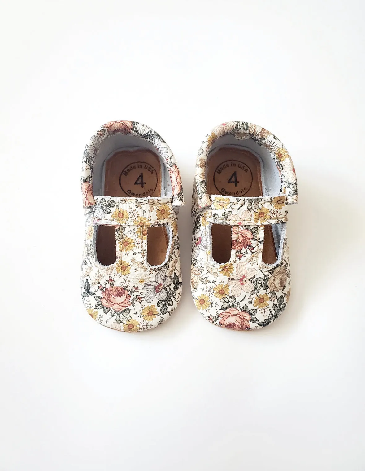 Vintage Floral T-Loafer