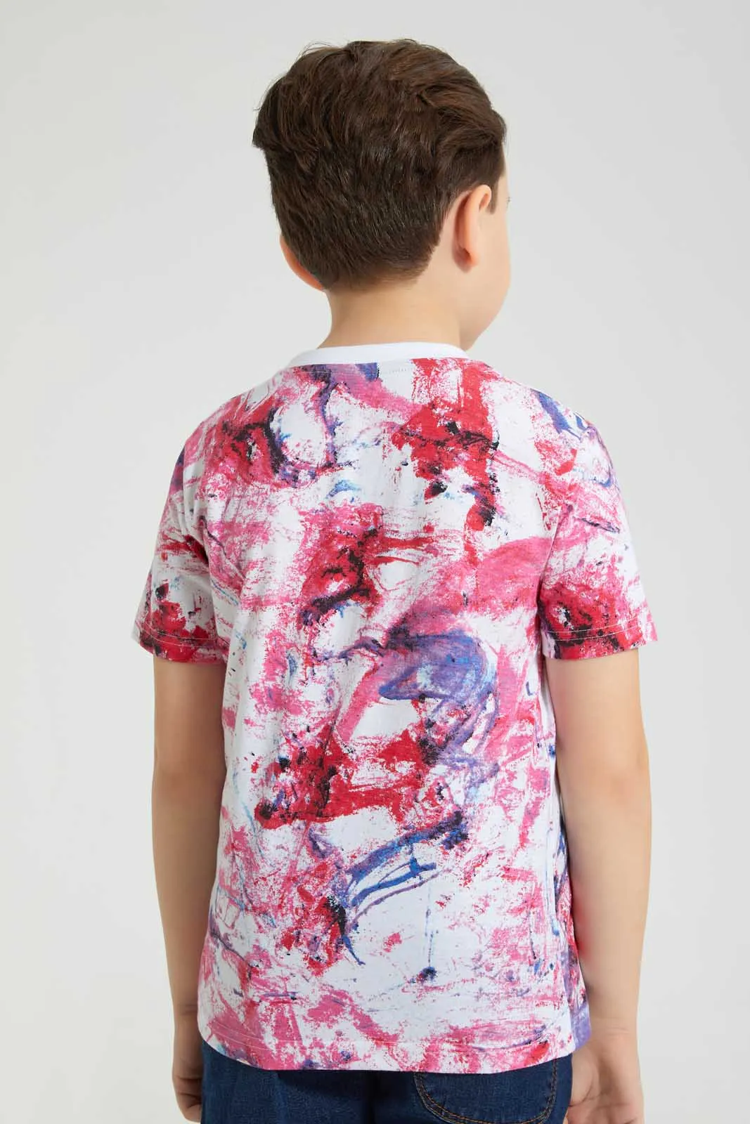 White Painted T-Shirt