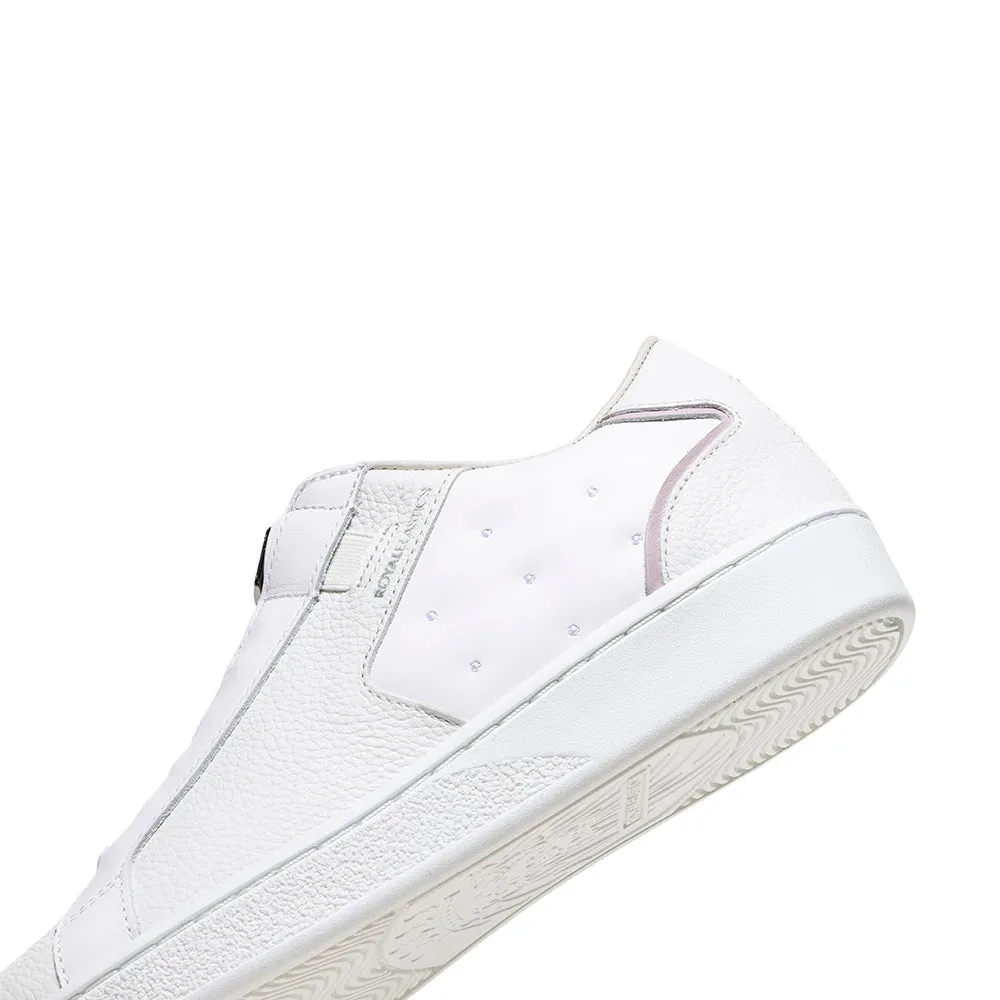 Women's Adelaide Lux White Pink Leather Sneakers 92751-001