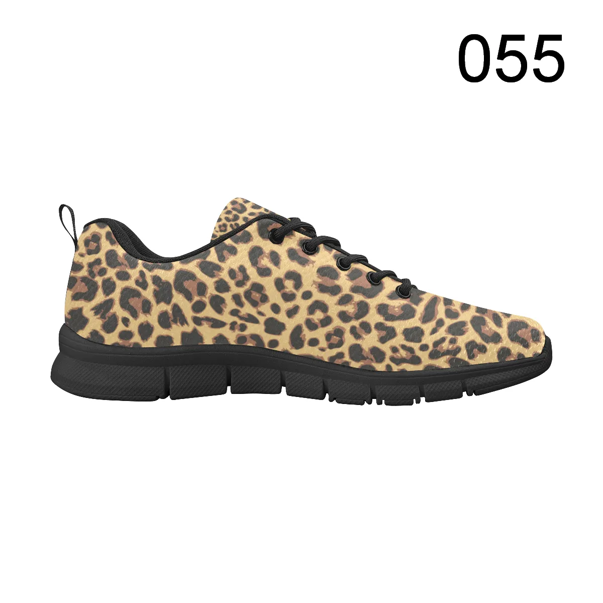 Zenzzle graphic Leopard pattern print on Women's Breathable Running shoes Casual Lightweight Athletic Sneakers